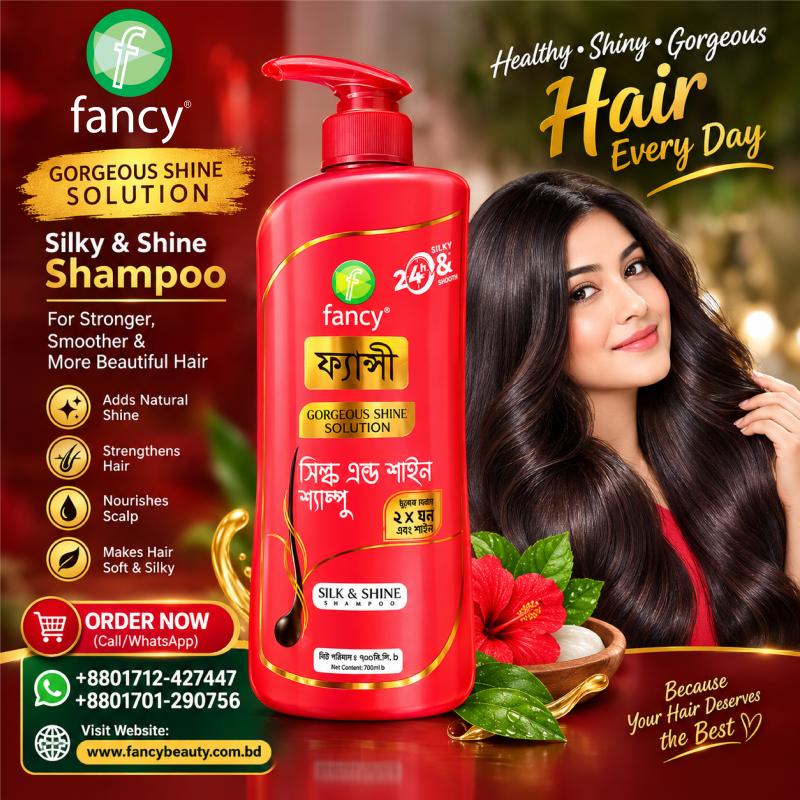 Fancy Silk & Shine Shampoo 700ml